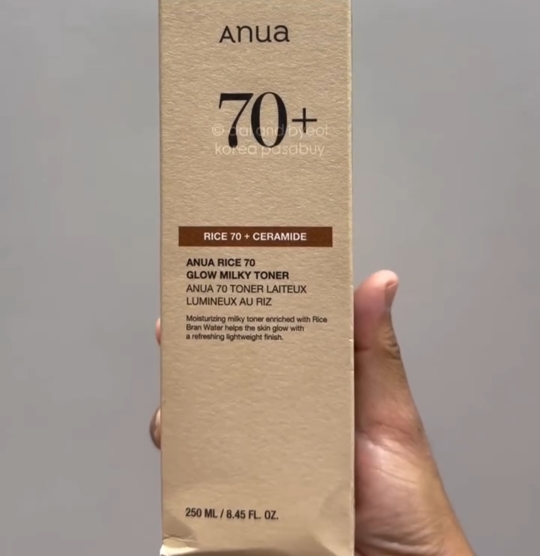 [OLIVEYOUNG] ANUA 70+ Glow Milky Toner 250ml