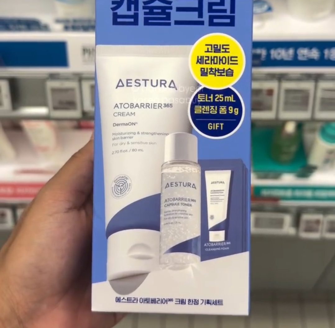 [OLIVEYOUNG] AESTURA Atobarrier 365 Cream 80ml +fb
