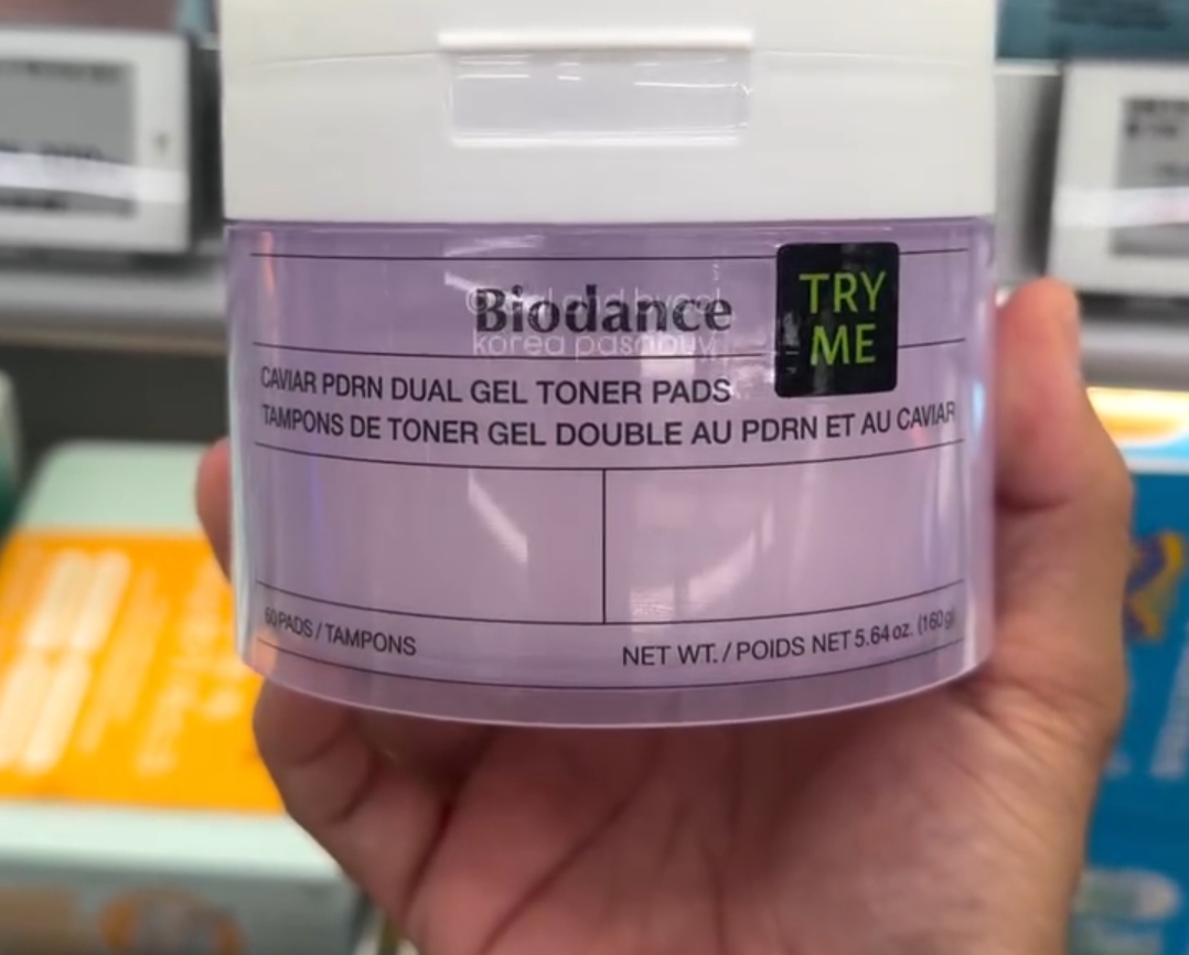 [OLIVEYOUNG] BIODANCE Caviar PDRN Gel Toner Pads