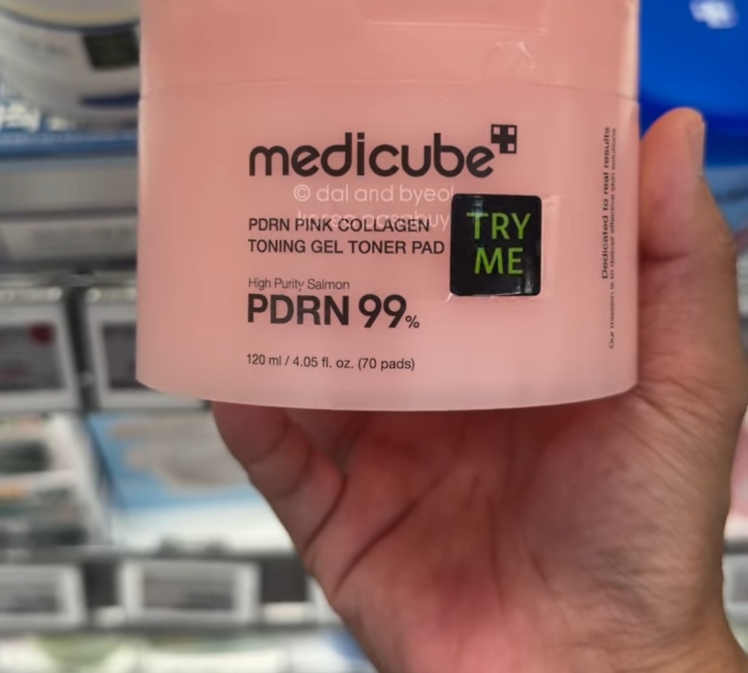 [OLIVEYOUNG] MEDICUBE PDRN Pink Collagen Gel Toner Pads