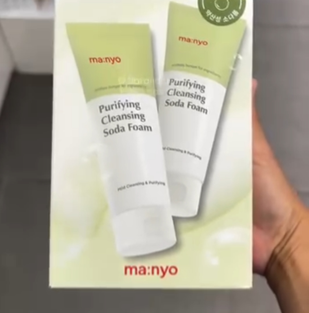 [OLIVEYOUNG] MANYO Purifying Cleansing Soda Foam 150ml x2