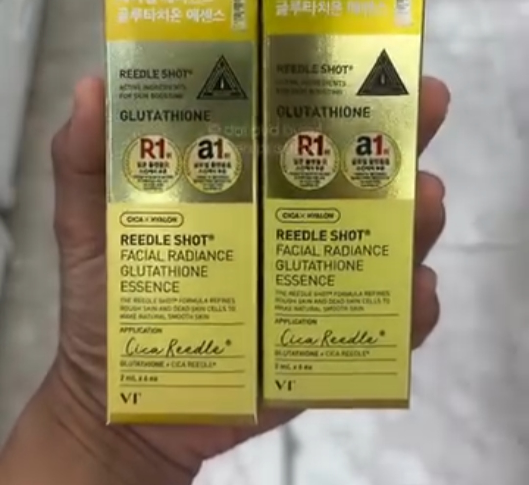 [DAISO] VT REEDLE SHOT Facial Radiance Glutathione Essence 2ml x 6 Sachets
