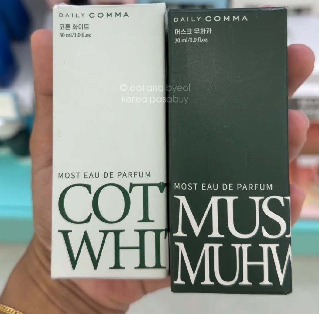 [DAISO] DAILYCOMMA Perfume EDP Cotton White  30ml