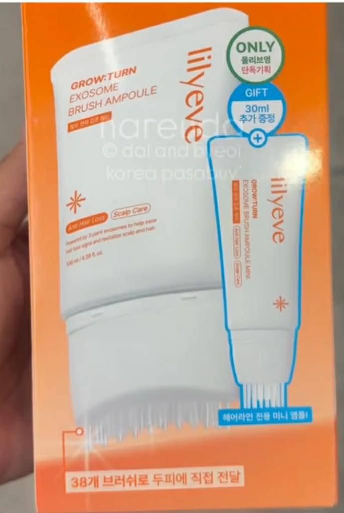 [OLIVEYOUNG] LILYEVE Exosome Brush Ampoule 100ml +30ml