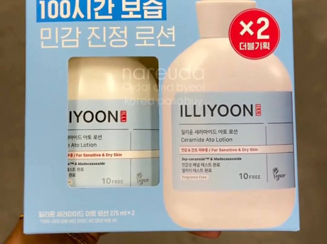[E-MART] ILLIYOON Ceramide Ato Lotion 275ml x2