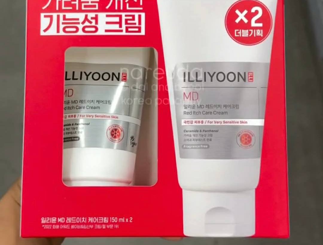 [E-MART] ILLIYOON Red Itch Care Cream 150ml x2