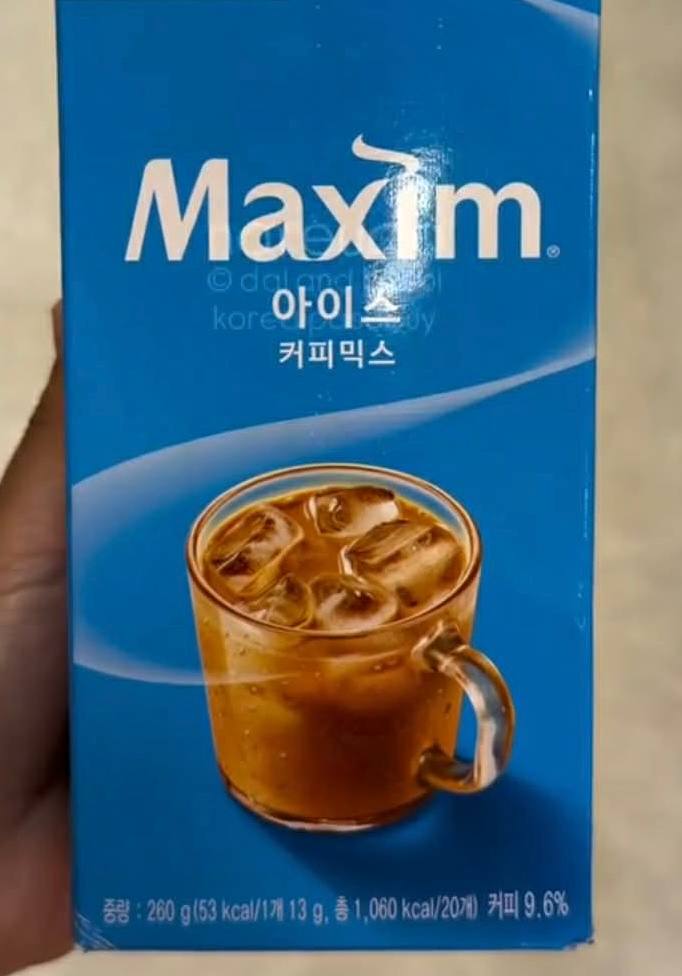 [E-MART] MAXIM Coffe Mix 20 Sticks