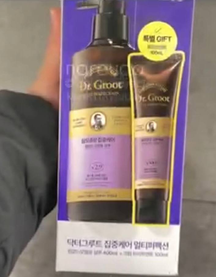 [OLIVEYOUNG] DR.GROOT Intensive Shampoo 400ml +fb
