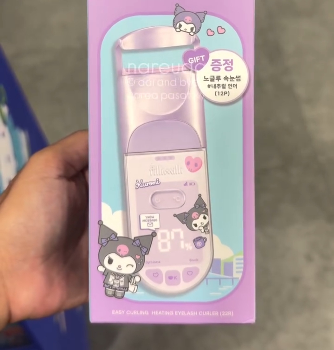 [OLIVEYOUNG] FILLIMILLI Heating Eyelash Curler +fb