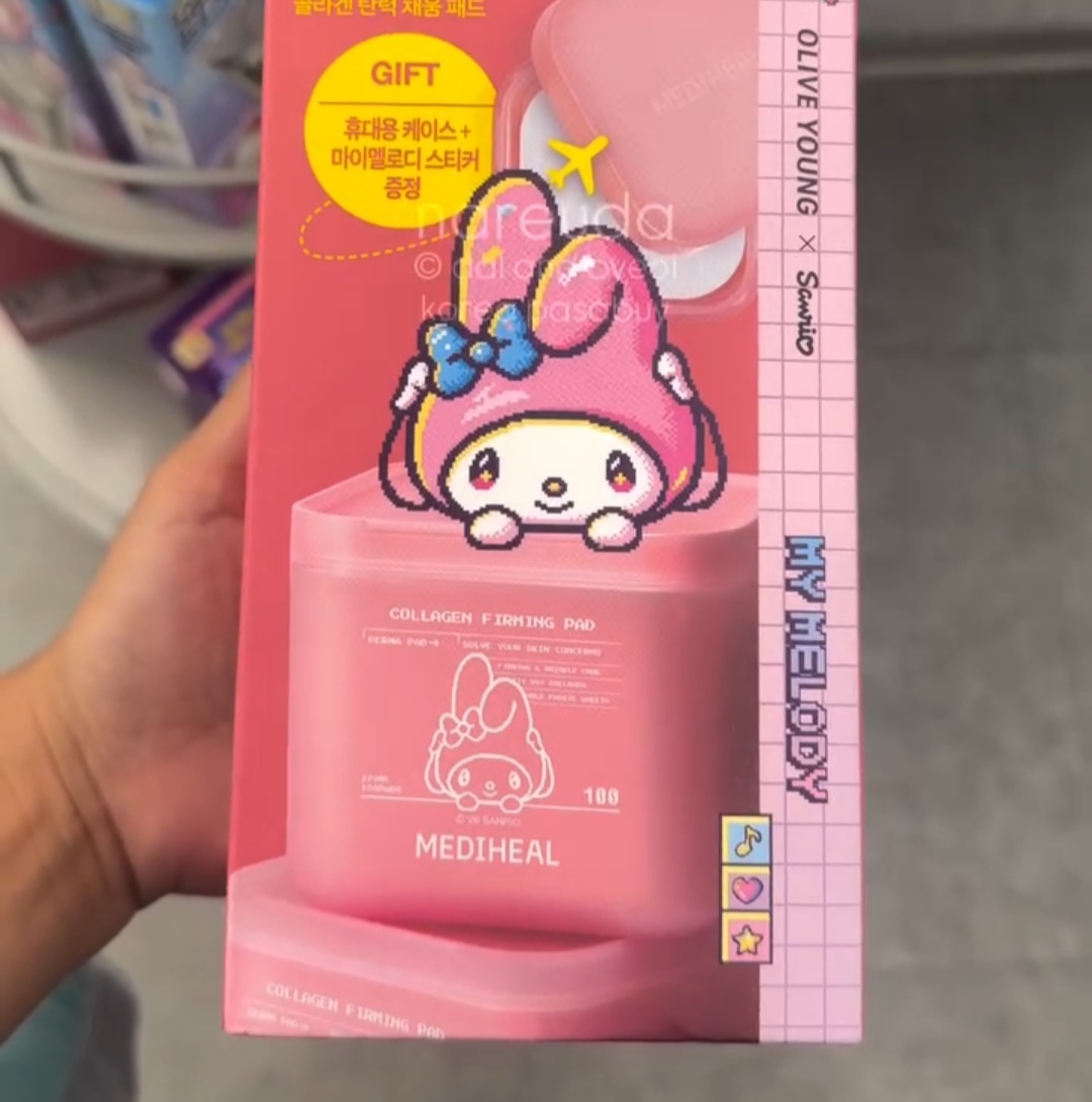 [OLIVEYOUNG] MEDIHEAL Collagen Firming Pad 100ml x2 +fb