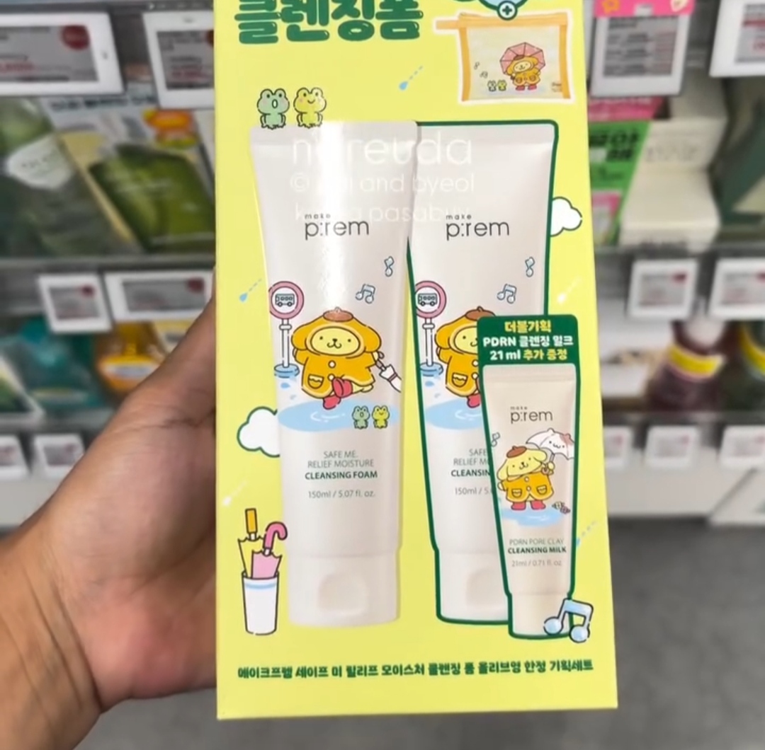 [OLIVEYOUNG] MAKEPREM Cleansing Foam 150ml x2 +fb