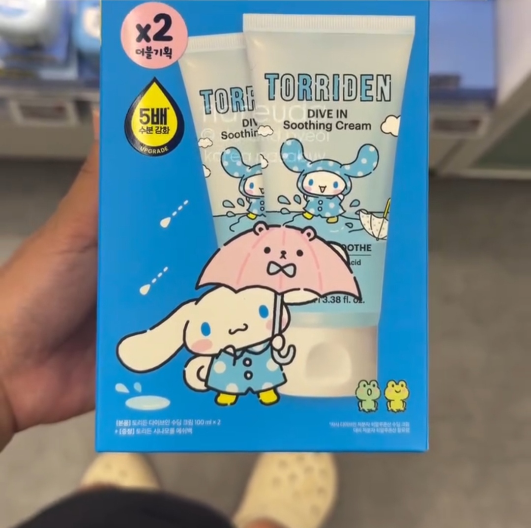 [OLIVEYOUNG] TORRIDEN Dive In Soothing Cream 100ml x2 +fb