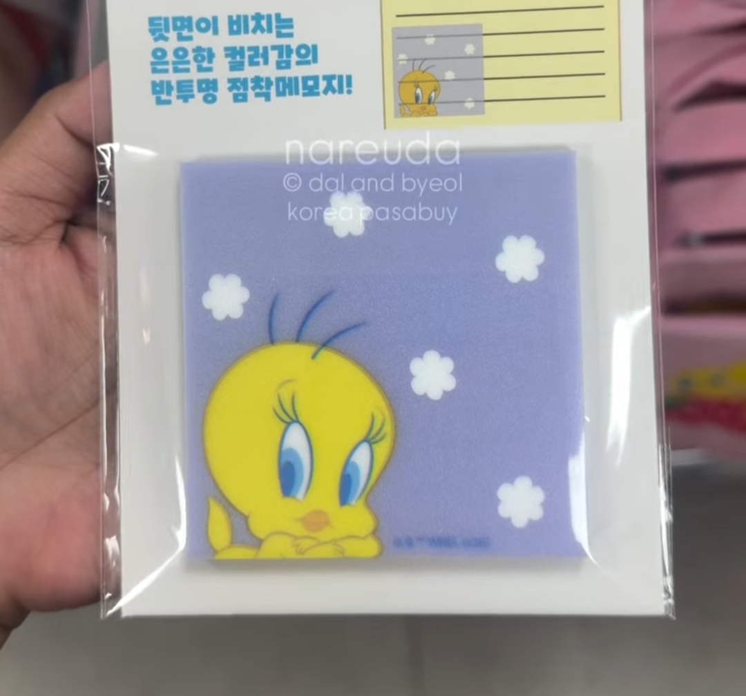 [DAISO] TWEETYBIRD Mini Notepad