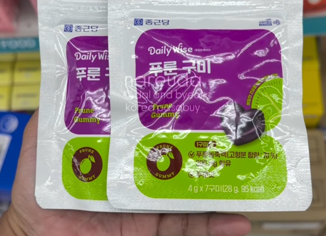 [DAISO] DAILYWISE-Prune Gummy 4g
