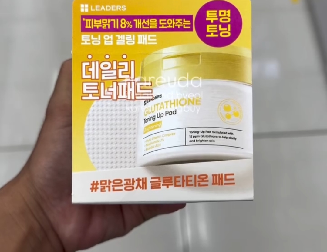 [DAISO] LEADERS Toning Up Pad 60pads