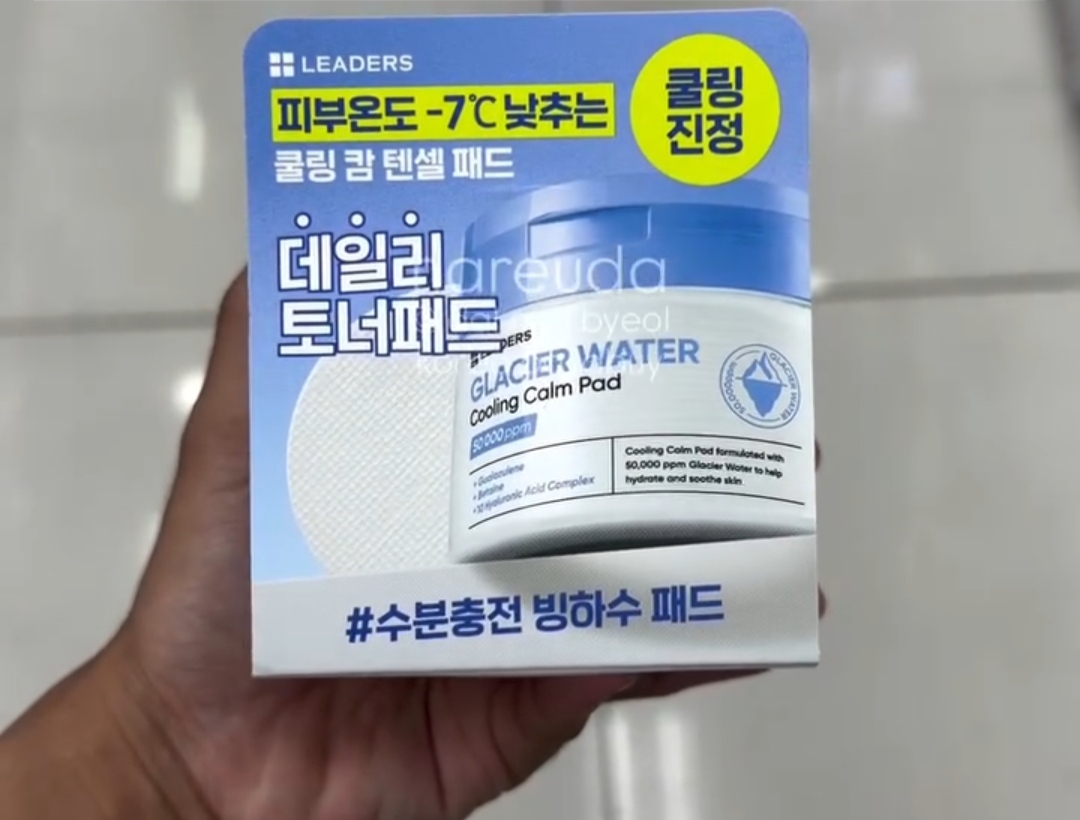 [DAISO] LEADERS Cooling Calm Pad 60pads