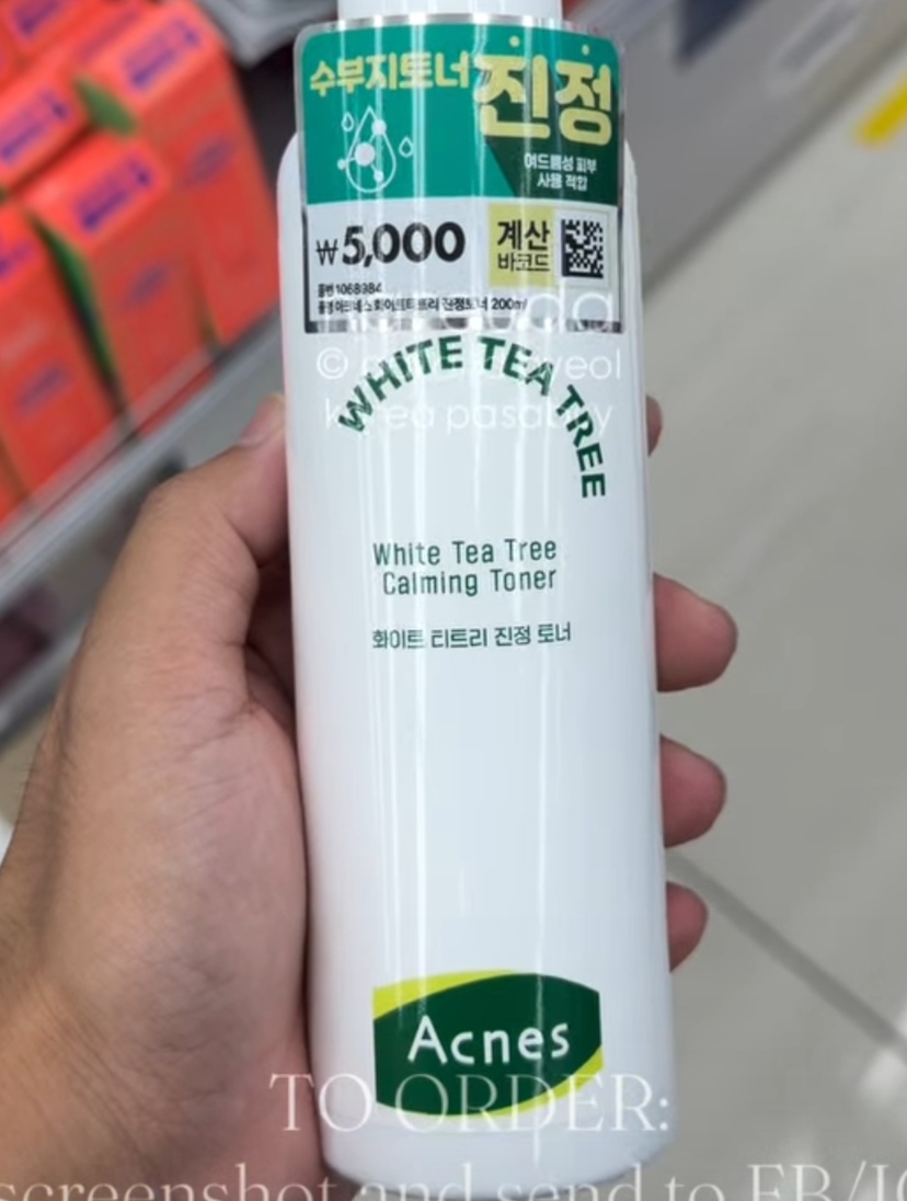 [DAISO] ACNES Tea Tree Calming Toner 200ml