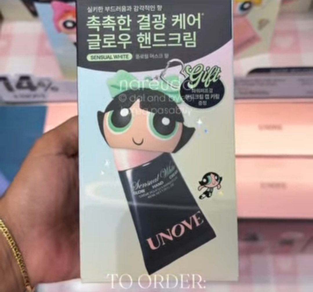 [OLIVEYOUNG] UNOVE Hand Cream Sensual White 40ml