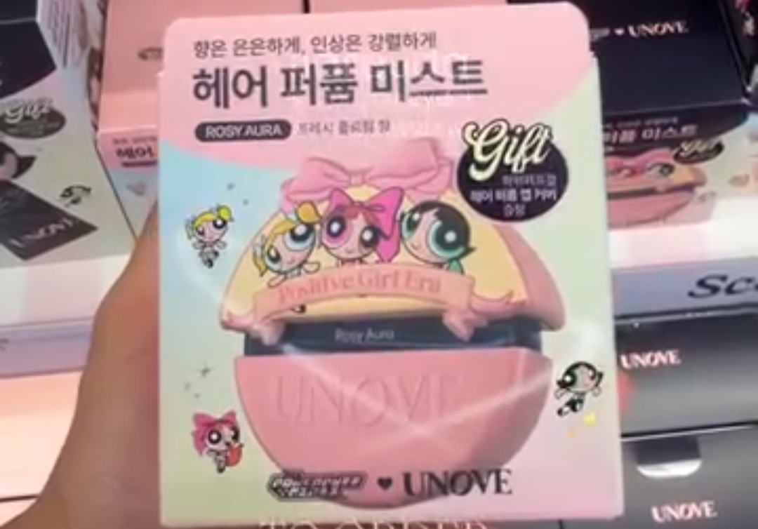 [OLIVEYOUNG] UNOVE Hair Mist Rosy Aura 20ml