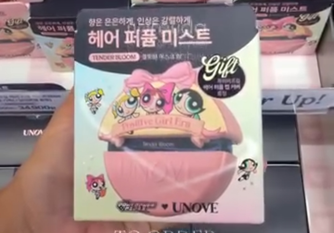 [OLIVEYOUNG] UNOVE Hair Mist Tender Bloom 20ml