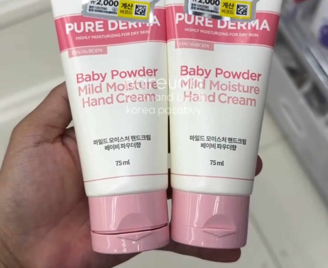 [DAISO] PUREDERMA Hand Cream 75ml