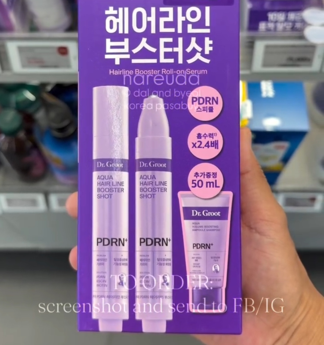 [OLIVEYOUNG] DR.GROOT Booster Shot x2 15ml +fb