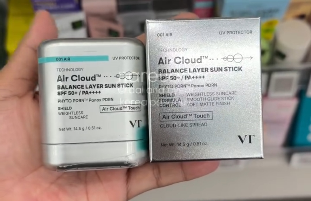 [OLIVEYOUNG] VT Air Cloud Sun Stick 14.5g