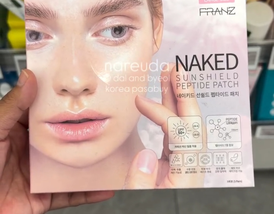 [OLIVEYOUNG] FRANZ Naked Sunshield Patch 5pairs