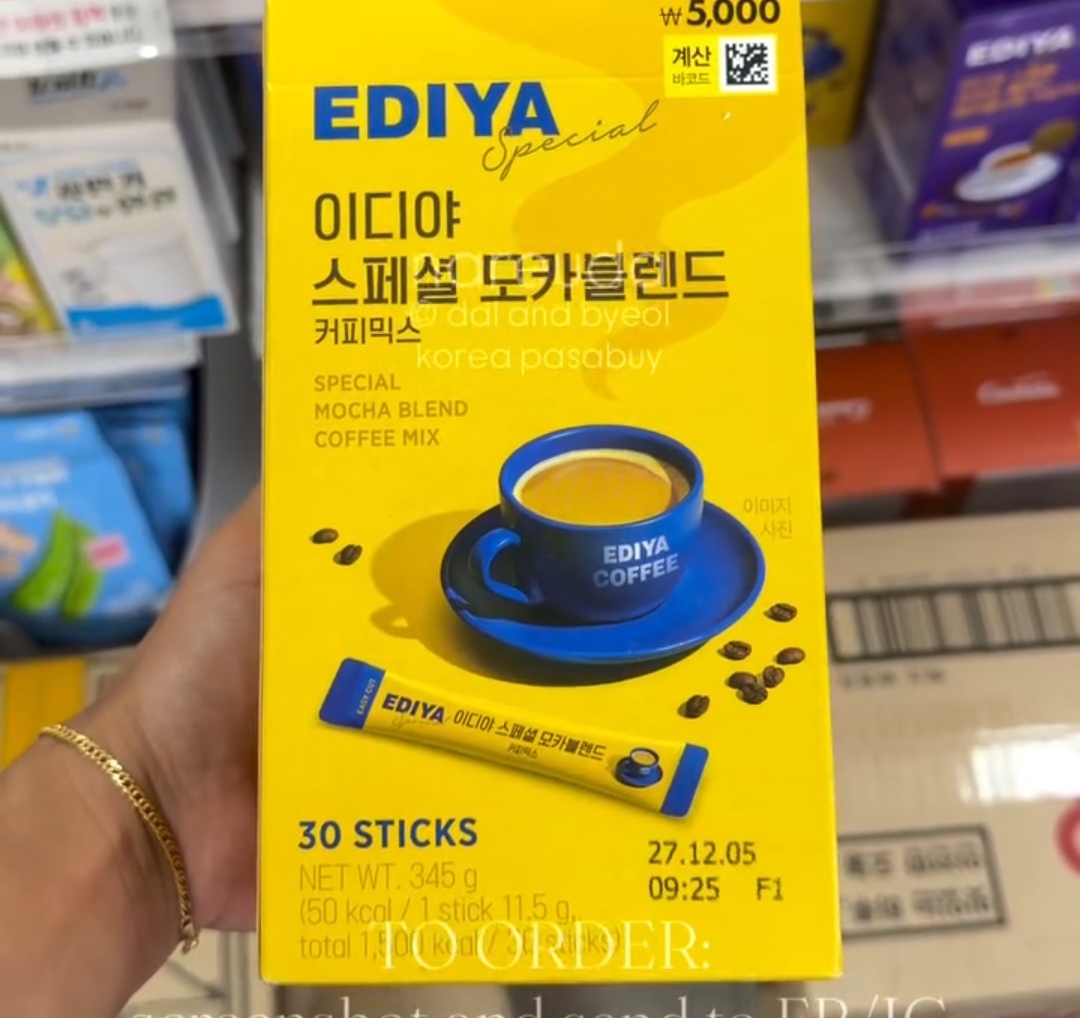 [DAISO] EDIYA Special Mocha Blend 30sticks