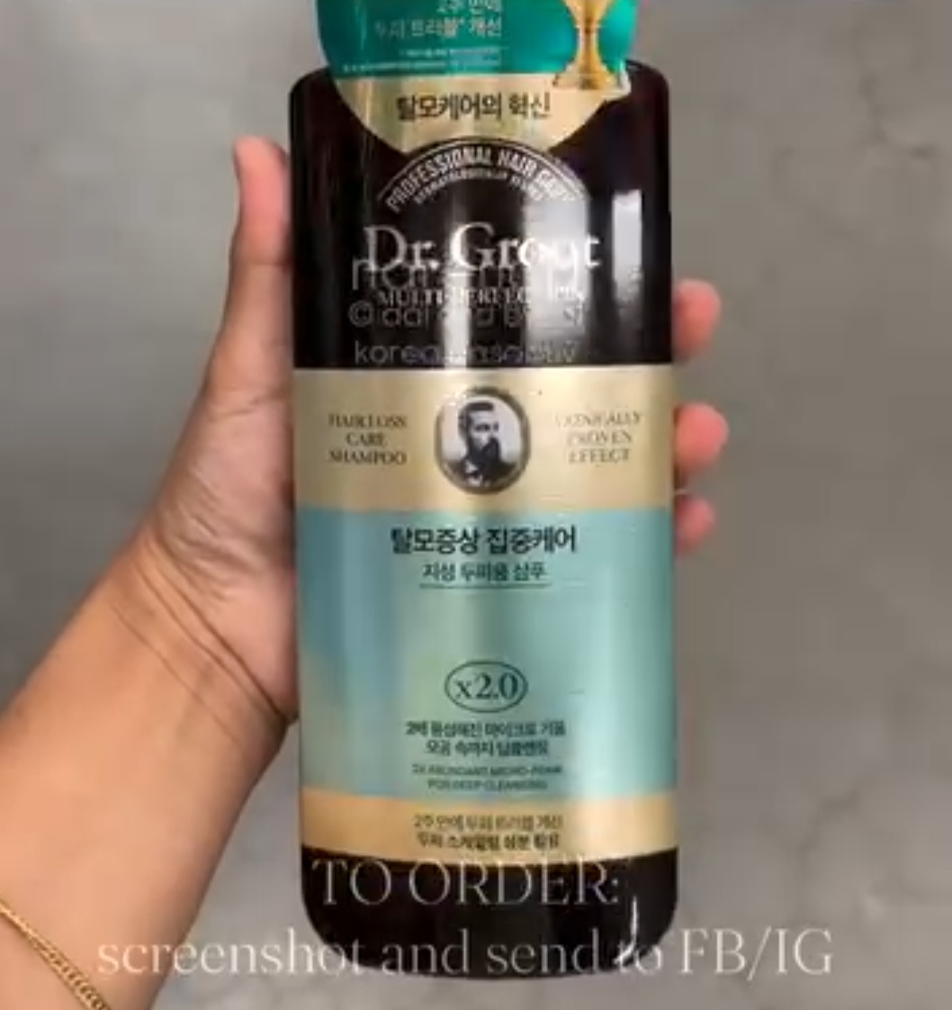 [E-MART] DR.GROOT Hair Loss Shampoo x2.0 400ml