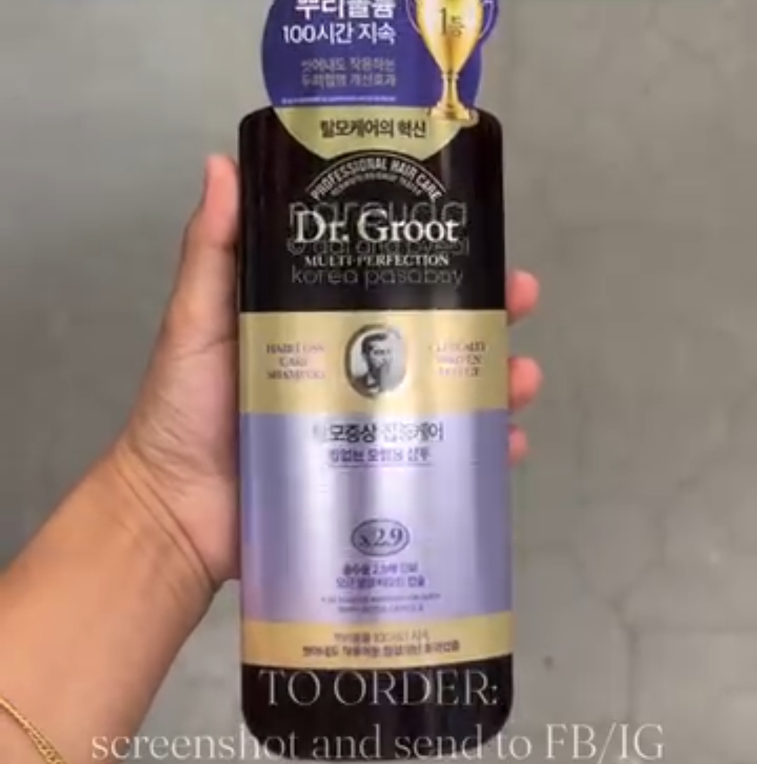 [E-MART] DR.GROOT Hair Loss Shampoo x2.9 400ml