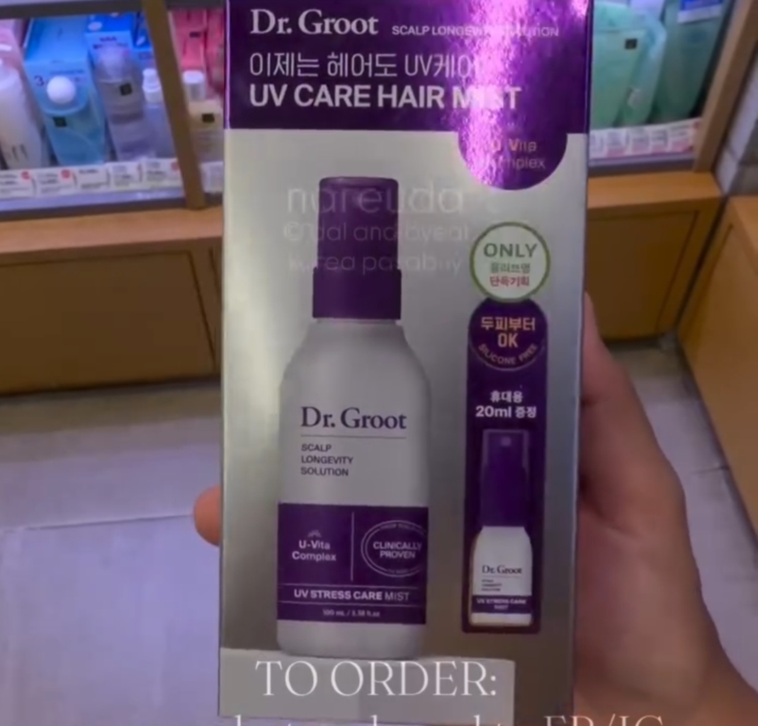 [OLIVEYOUNG] DR.GROOT UV Care Hair Most 100ml +fb