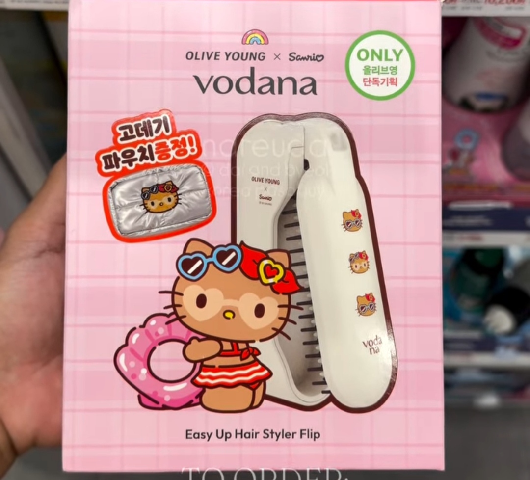 [OLIVEYOUNG] VODANA Easy Up Hairstyler Flip Sanrio Edition +fb