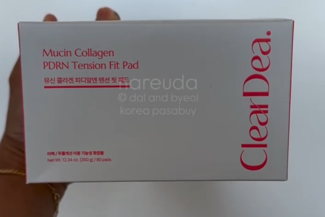 [CC] CLEARDEA Mucin Collagen Tension Fit Pad 80pads