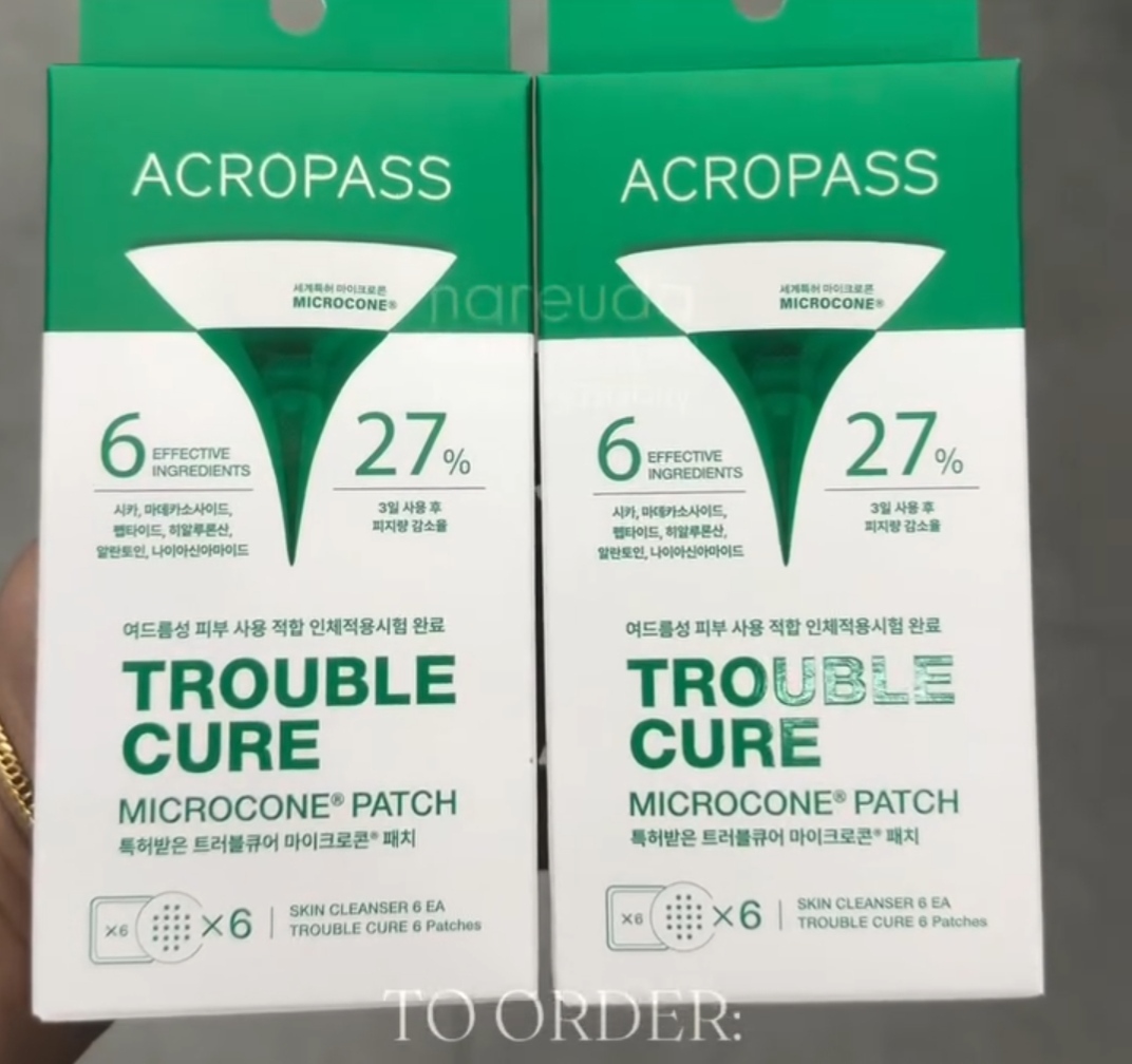 [OLIVEYOUNG] ACROPASS Microcone Patch 6 Patches