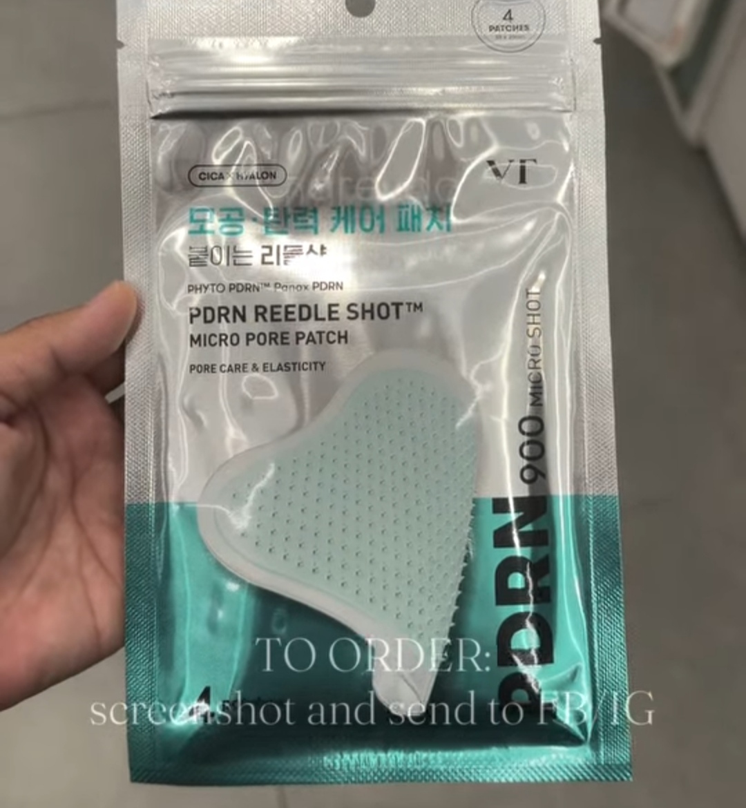 [OLIVEYOUNG] VT PDRN Micro Pore Patch 4 Patches