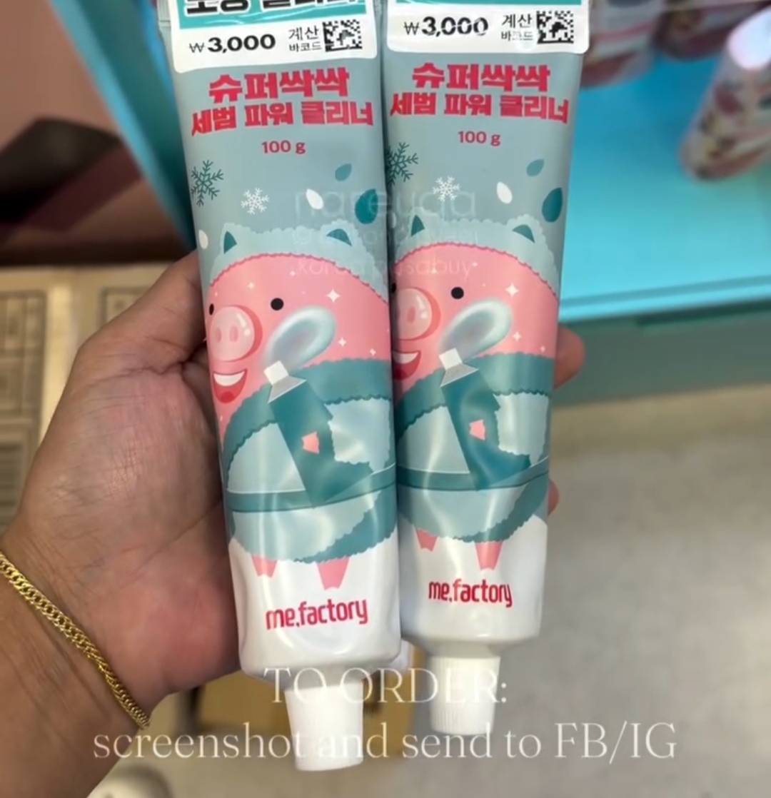 [DAISO] MEFACTORY Sebum Cleaner 100g