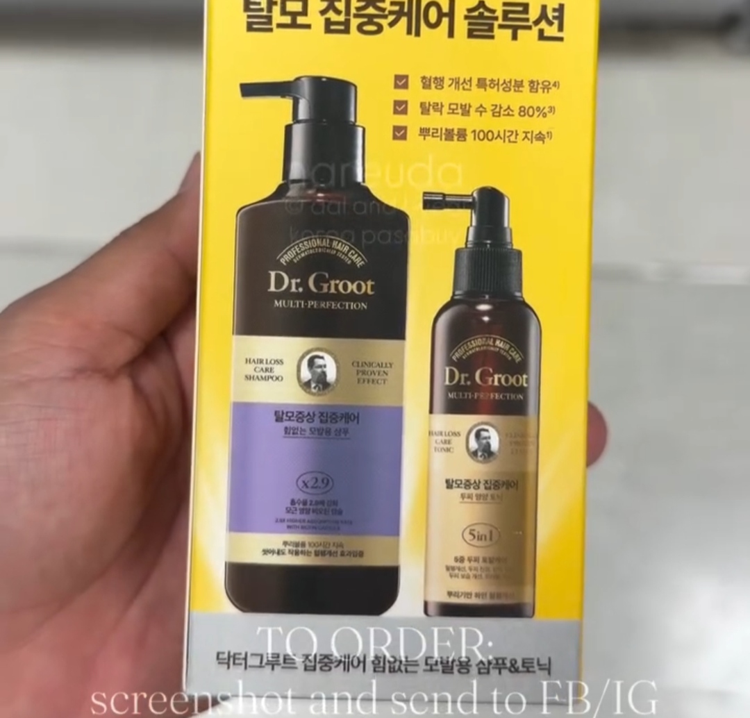 [EMART] DR.GROOT Shampoo x2.9 50ml +fb