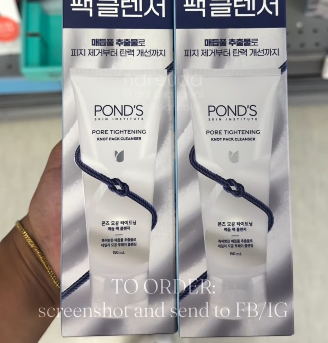 [EMART] PONDS Knot Pack Cleanser 150ml