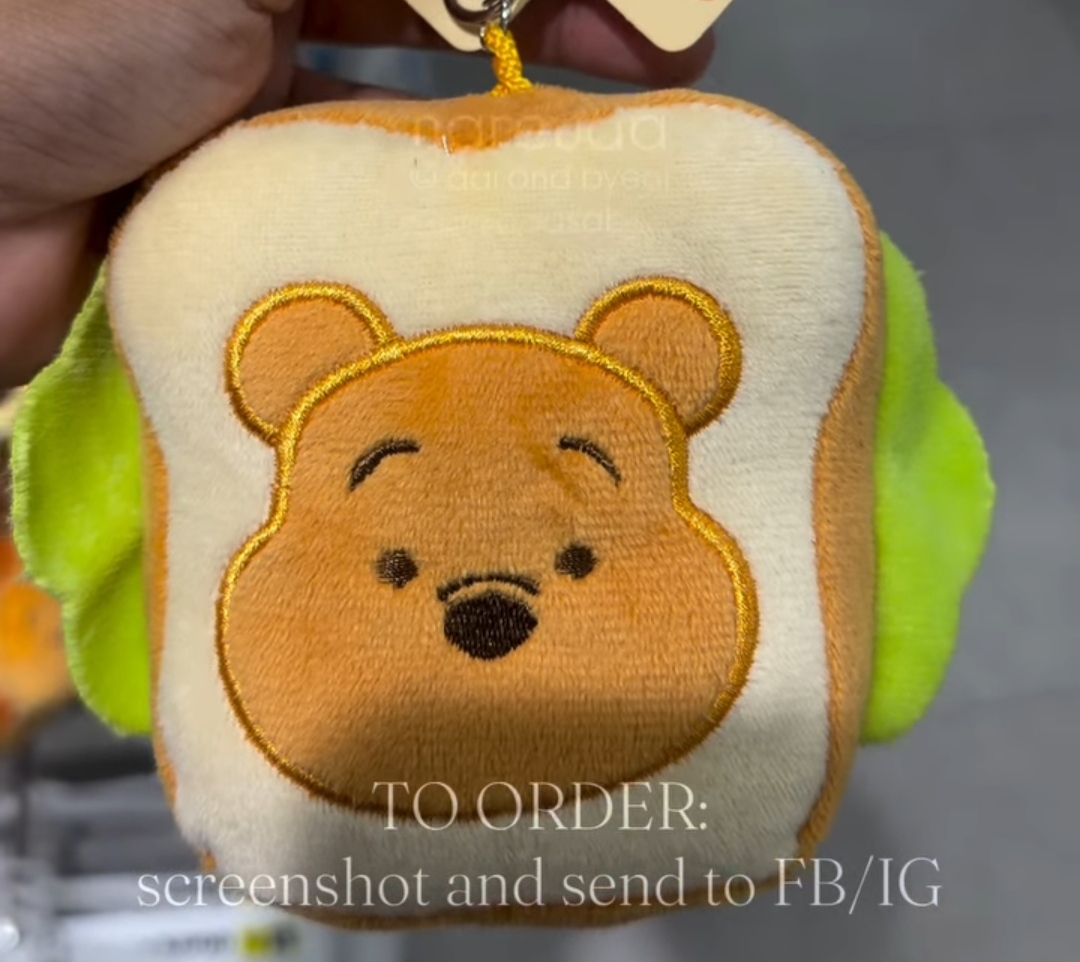 [AMES] POOH Sandwich Keyring