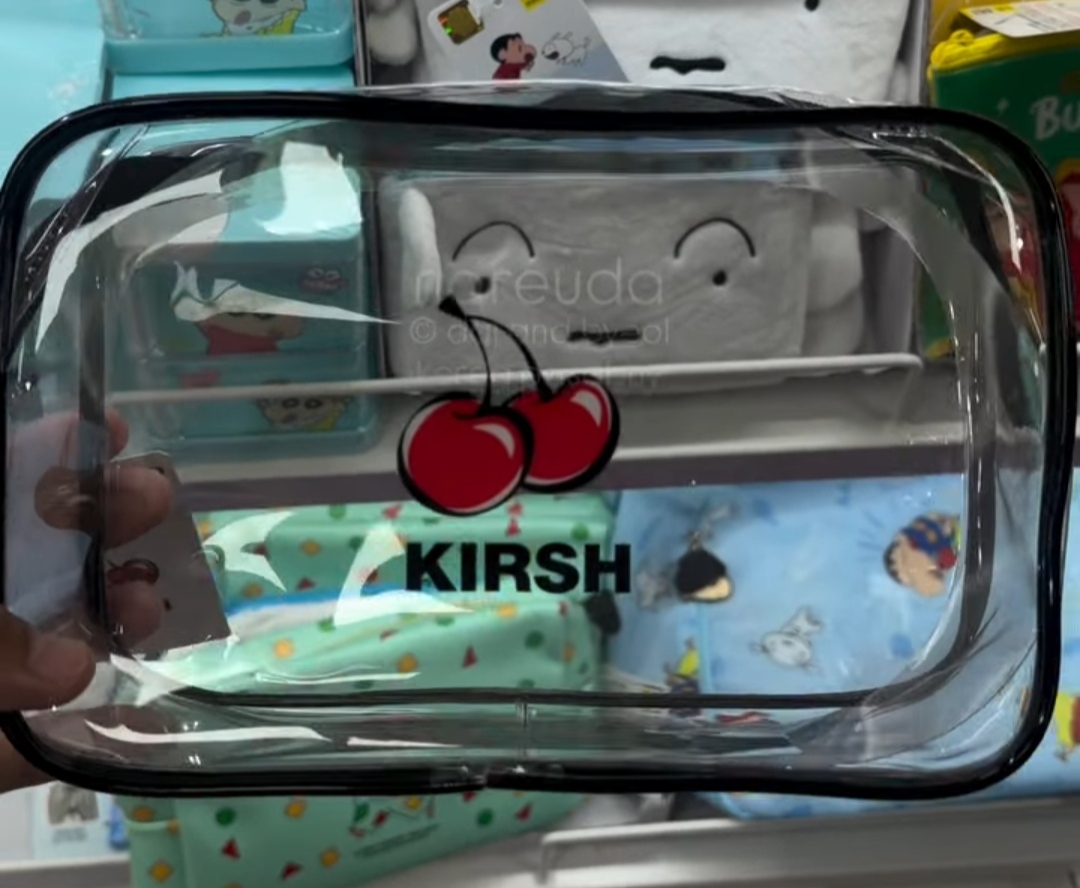 [DAISO] KIRSH Transparent Pouch