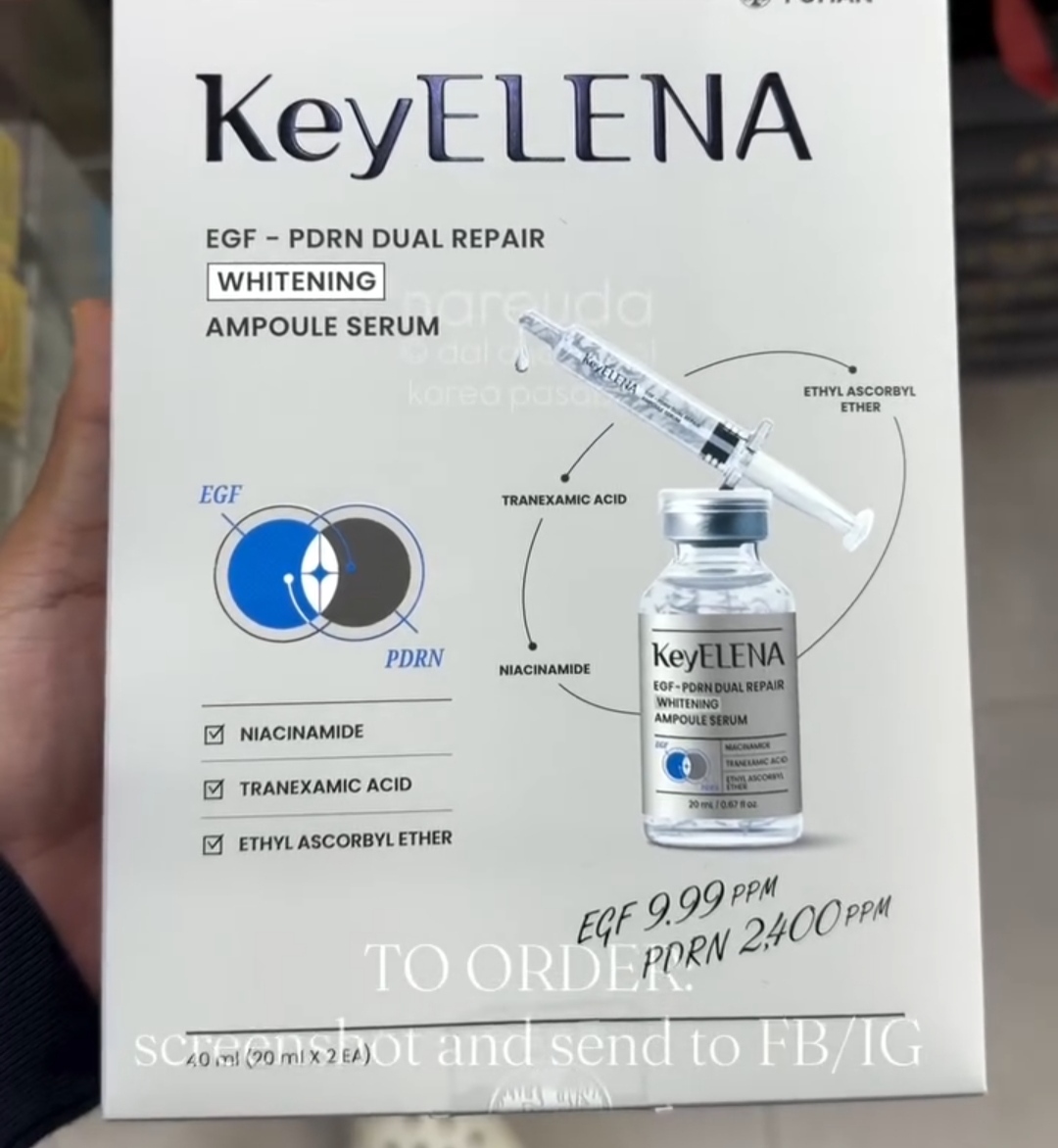 [PHARMACY] KEYELENA Serum Whitening 20ml x2