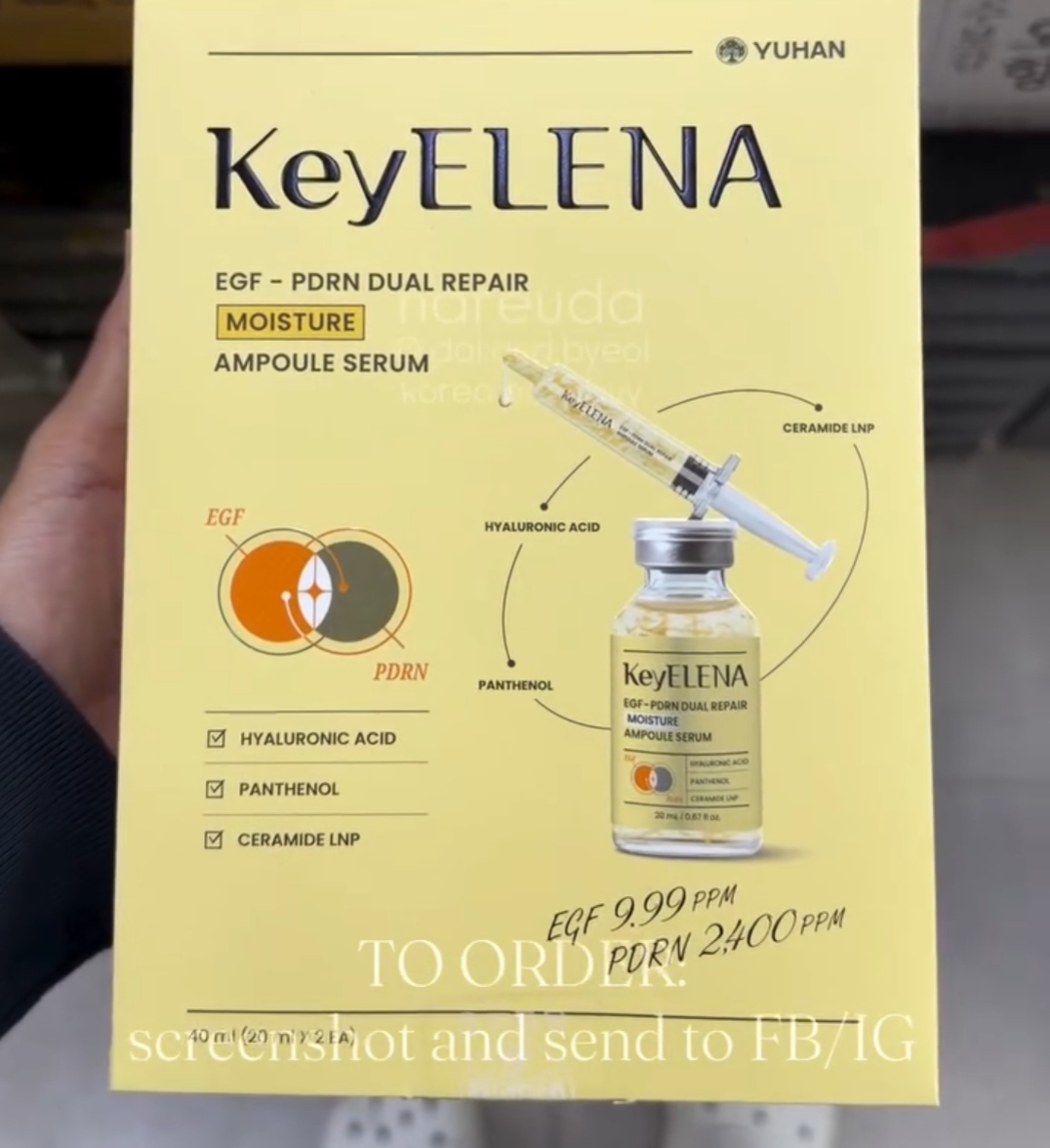 [PHARMACY] KEYELENA Serum Moisture 20ml x2