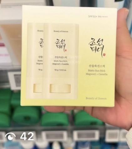 [OLIVEYOUNG] BOJ Matte Sun Stick x2