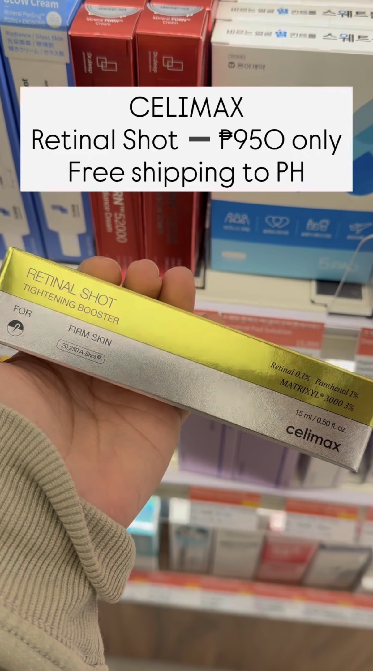 [CELIMAX] Retinal Shot booster