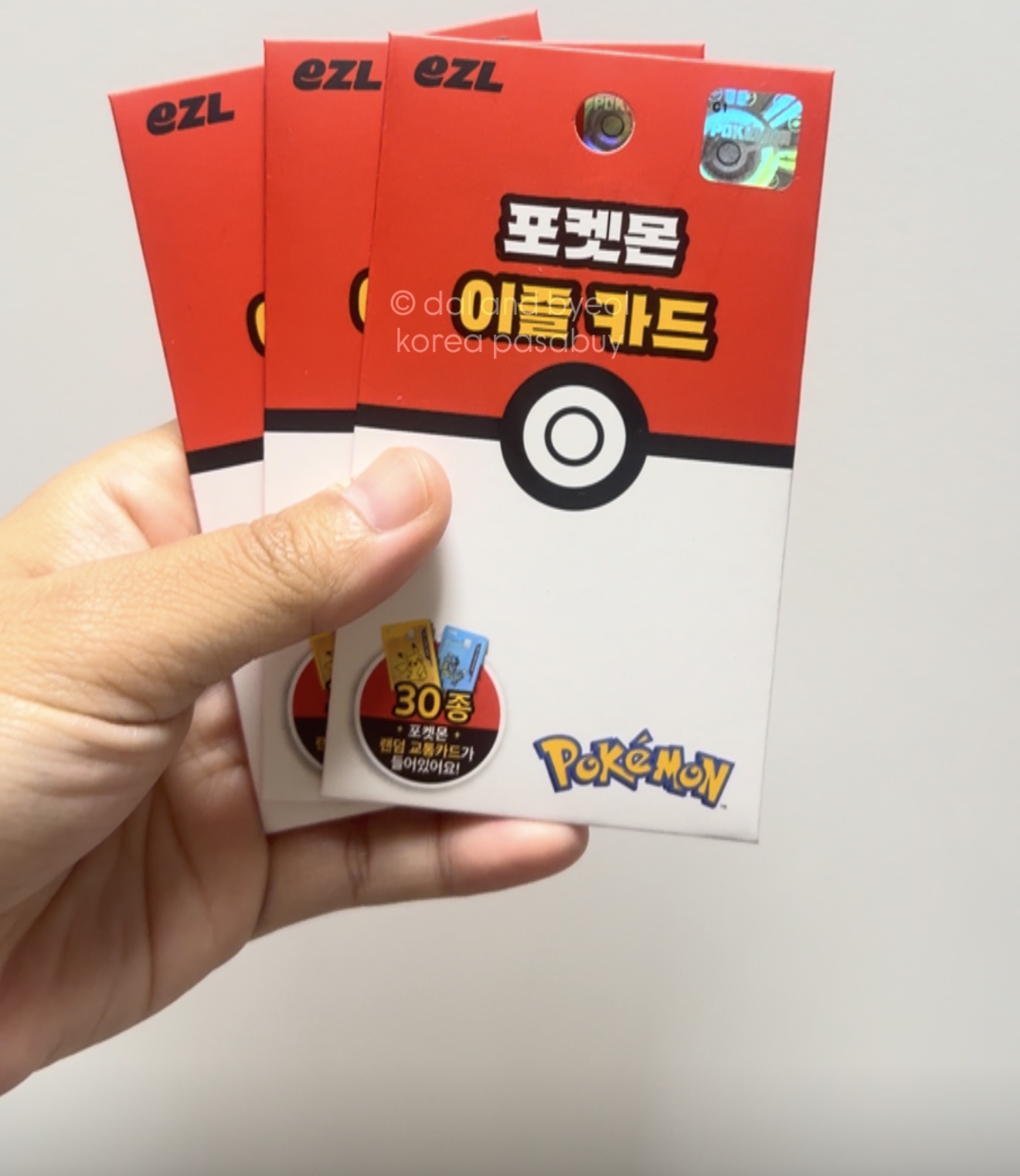 [POKEMON] POKEMON T-Money Card