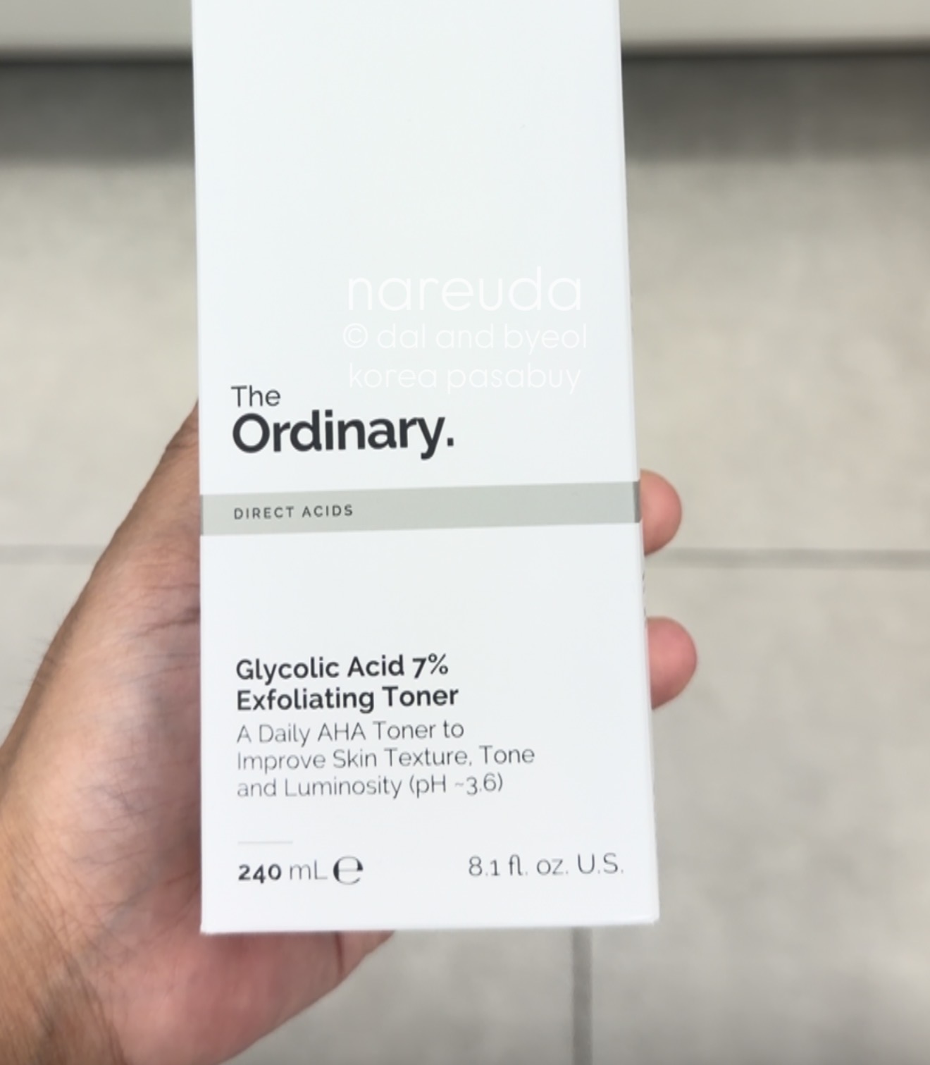 [OLIVEYOUNG] THEORDINARY Glycolic Acid 7% Toner 240ml
