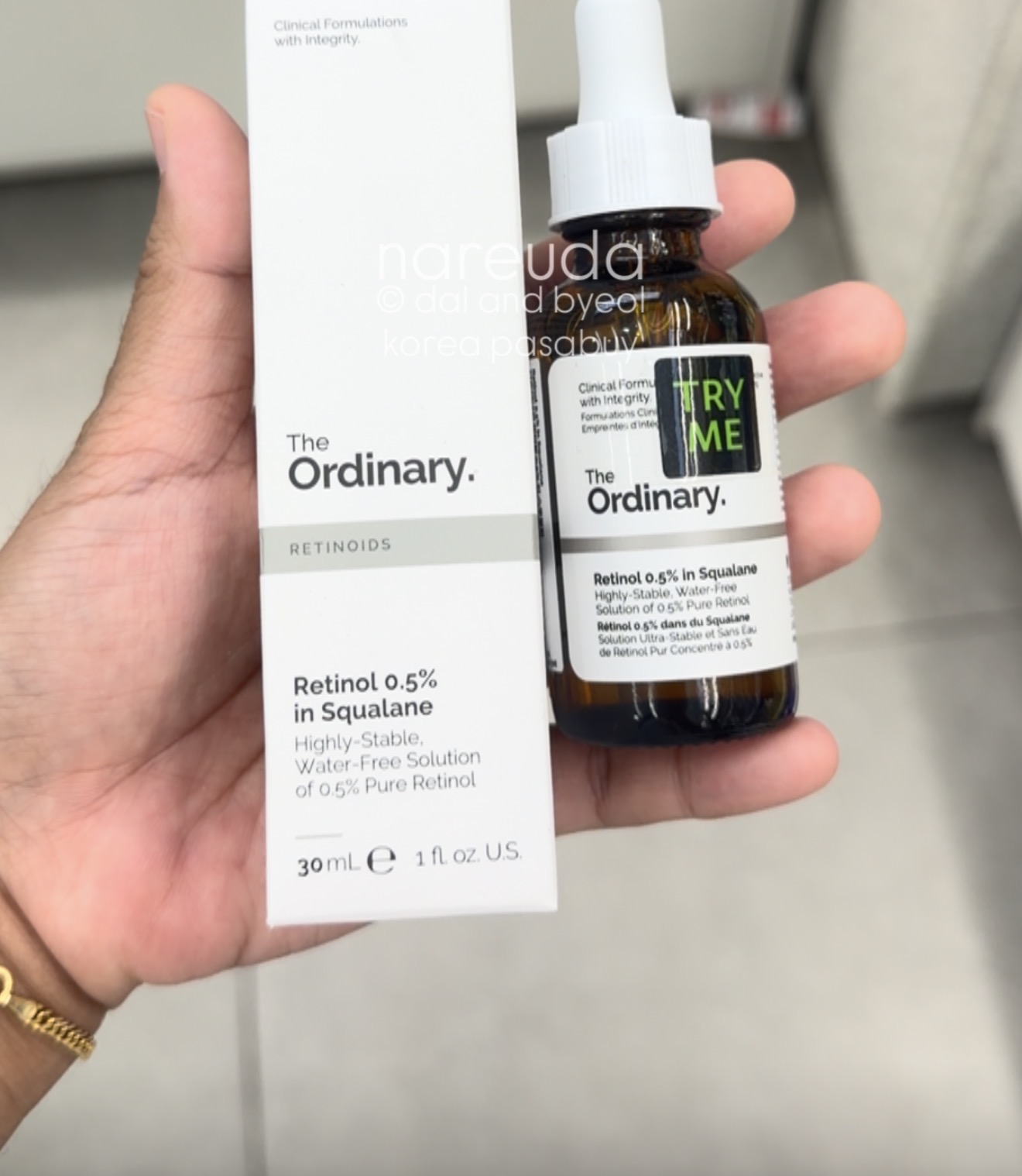 [OLIVEYOUNG] THEORDINARY Retinol 0.5% in Squalane 30ml