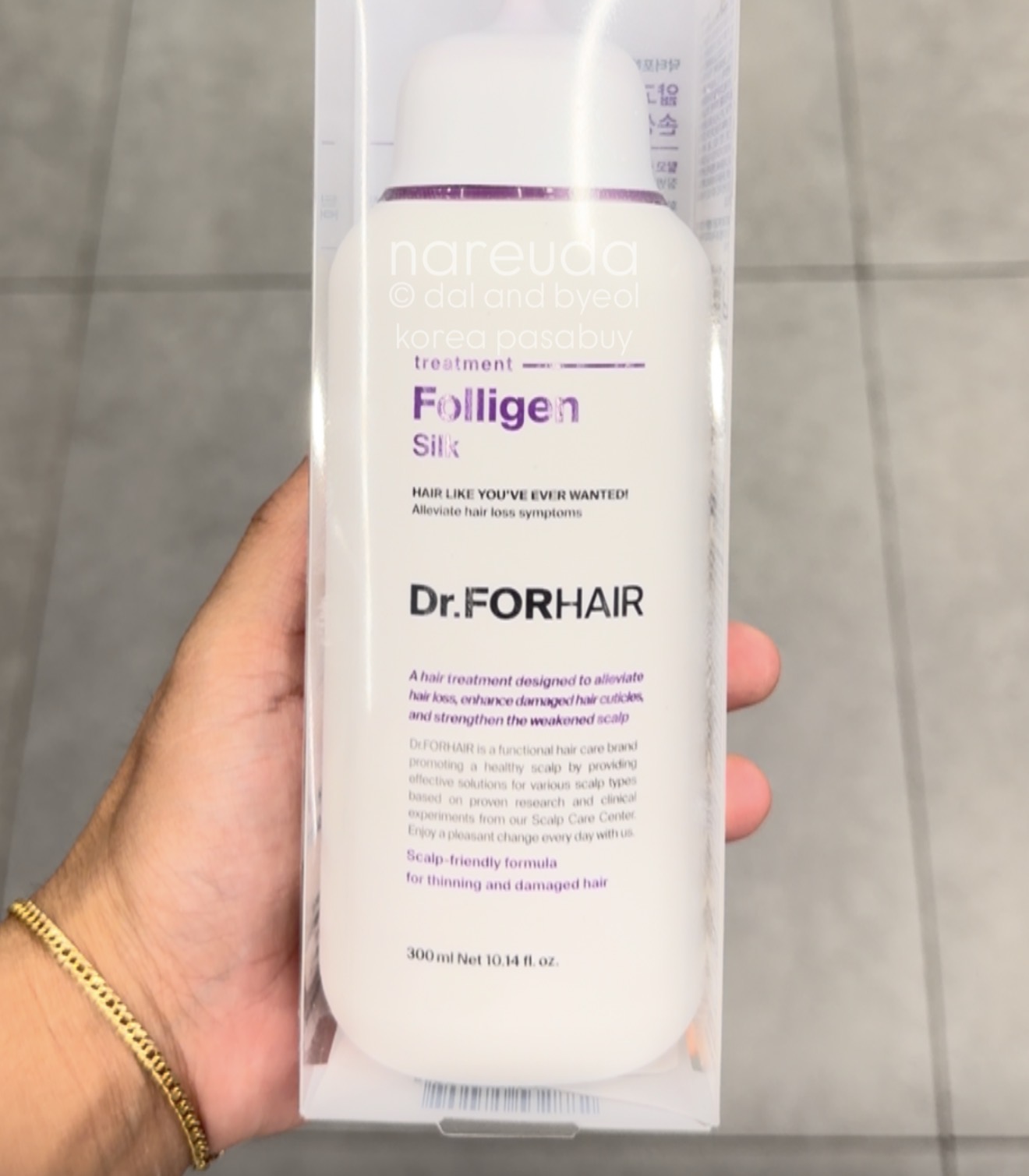 [OLIVEYOUNG] DR.FORHAIR Treatment Folligen Silk 300ml
