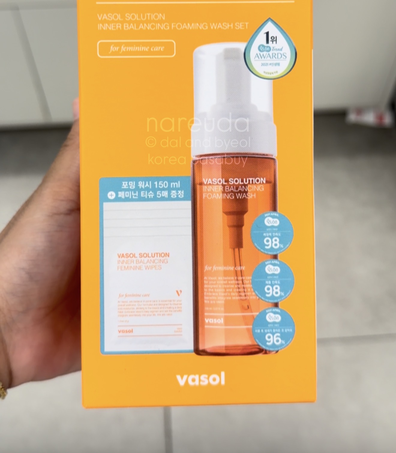 [OLIVEYOUNG] VASOL Inner Balancing Foaming Wash Set